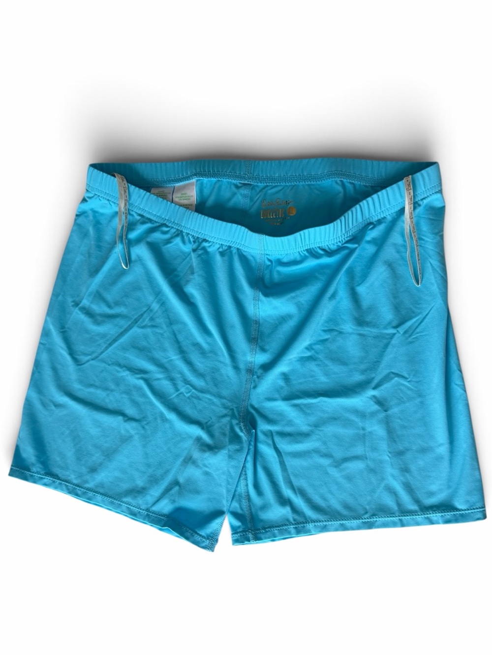 Lilly Pulitzer Luxletic Ocean Trail Meryl Short - Turquoise Oasis - Size L
